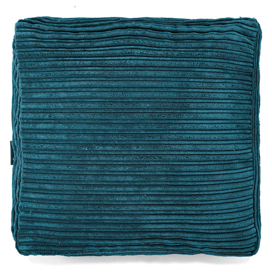 Groot Vloerkussen - Corduroy Teal 03