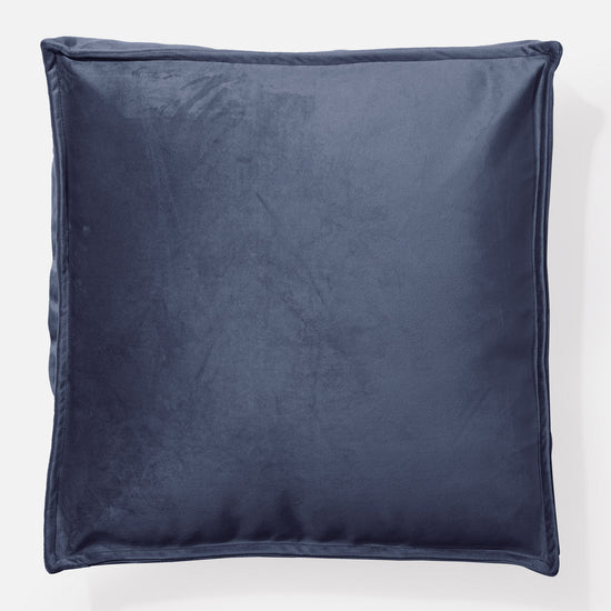 Groot Vloerkussen - Fluweel Marineblauw 02