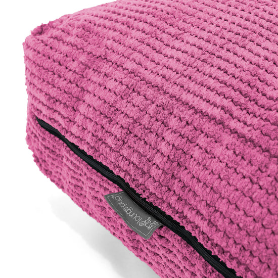 Groot Vloerkussen - Pompom Roze 02