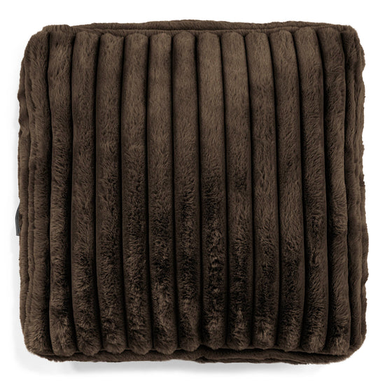 Groot Vloerkussen - Ultra Pluche Corduroy Sabel 02