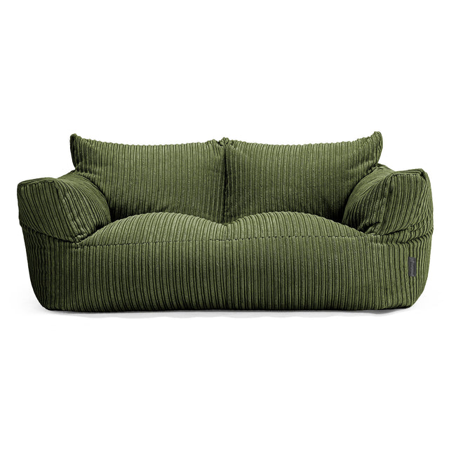 Josephine Zitzak Bank - Corduroy Bosgroen 01