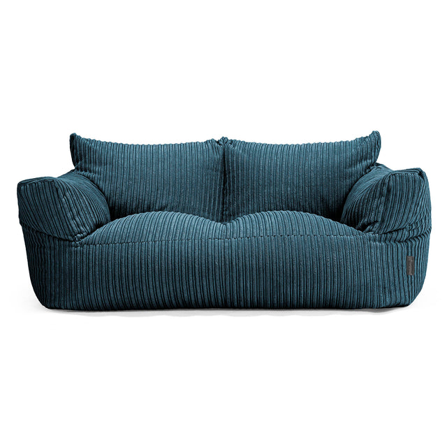 Josephine Zitzak Bank - Corduroy Marineblauw 01