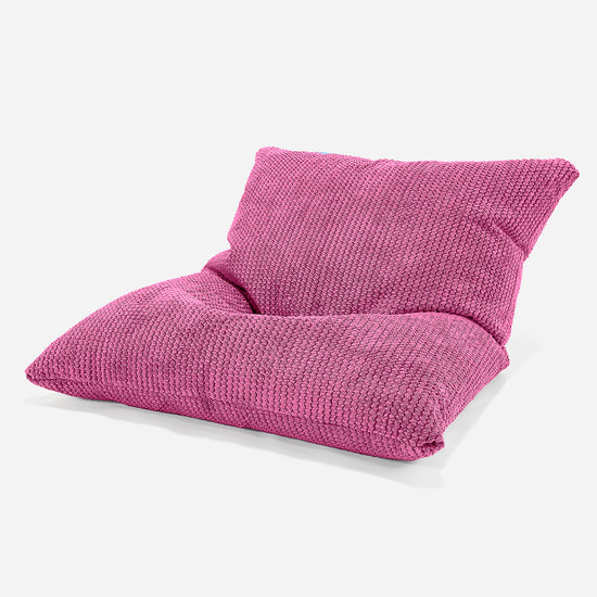 Kinder Zitzak Vloerkussen - Pompom Roze 01