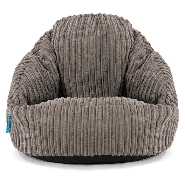 Kinderzitzak Bubble 1-3 jaar oud - Corduroy Graphite Grijs 01