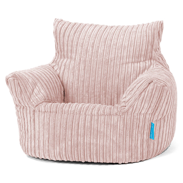 Kleuterfauteuil Zitzak 1-3 jaar oud - Corduroy Blozen Roze 01