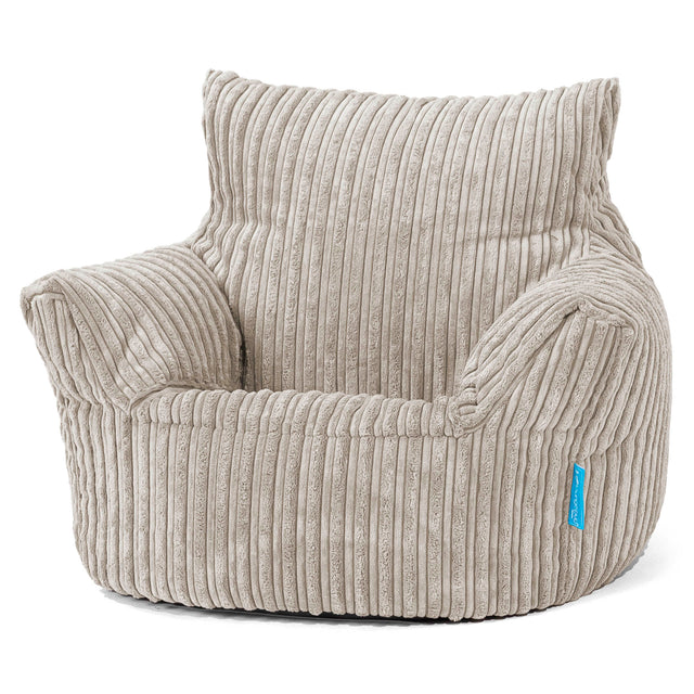 Kleuterfauteuil Zitzak 1-3 jaar oud - Corduroy Mink 01