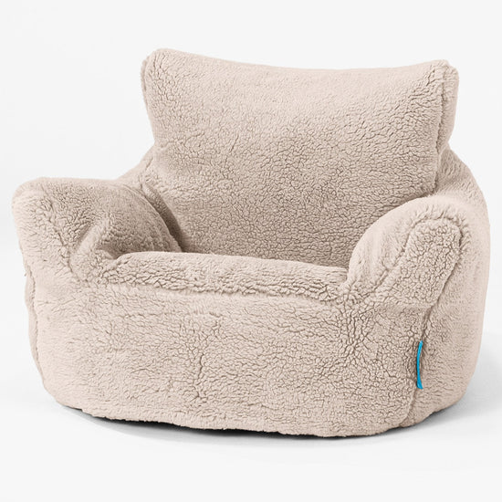 Kleuterfauteuil Zitzak 1-3 jaar oud - Nepteddybont Mink 01