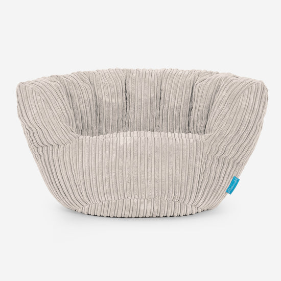 Kinderzitzak Charles Vintish 2-6 jaar oud - Corduroy Ivoor 01