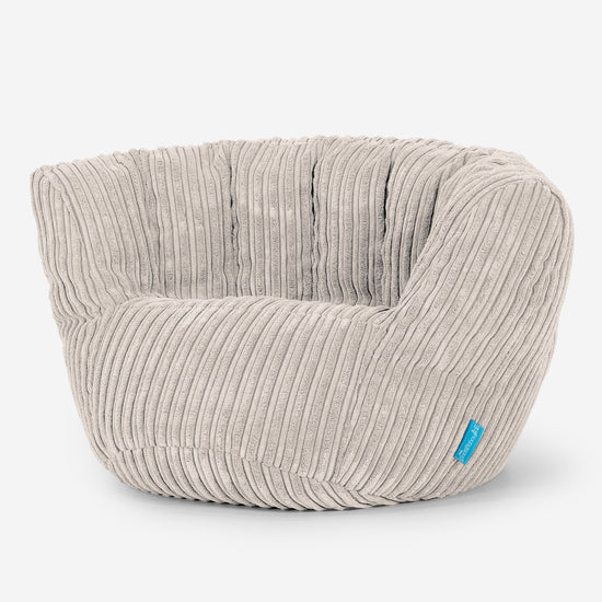 Kinderzitzak Charles Vintish 2-6 jaar oud - Corduroy Ivoor 02