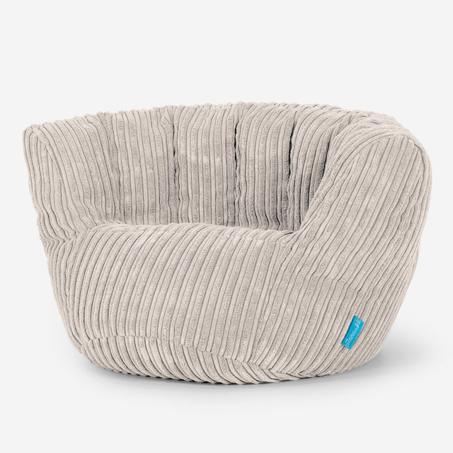 Kinderzitzak Charles Vintish 2-6 jaar oud - Corduroy Ivoor 02