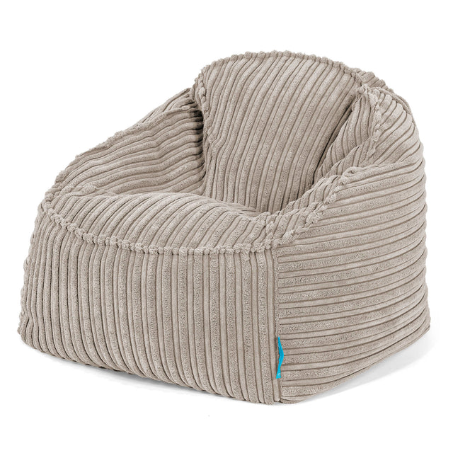 Kinderzitzak Sloucher 2-6 jaar oud - Corduroy Mink 01