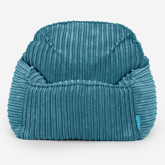 Kinderzitzak Sloucher 2-6 jaar oud - Corduroy Petrol 02