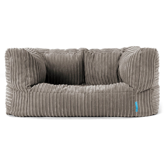 Albert Kinderzitzakbank 2-6 jaar oud - Corduroy Graphite Grijs 01