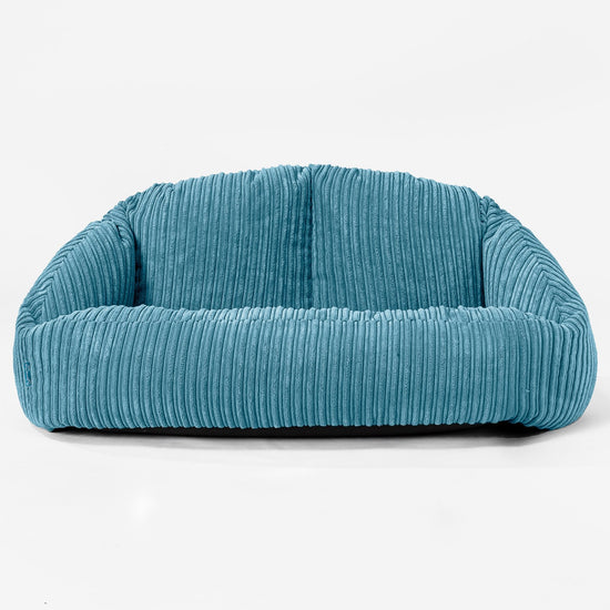Kinderzitzakbank Bubble - Corduroy Petrol 01