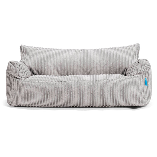 Josephine Kinderzitzak Bank 1-5 jaar oud - Corduroy Zilvergrijs 01