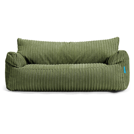 Josephine Kinderzitzak Bank 1-5 jaar oud - Corduroy Bosgroen 01
