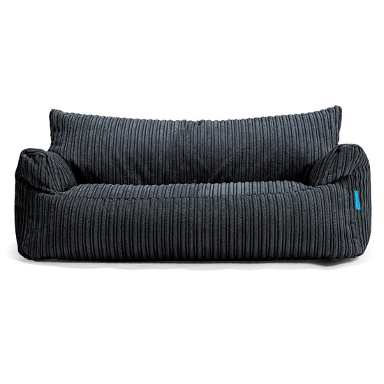 Josephine Kinderzitzak Bank 1-5 jaar oud - Corduroy Zwart 01