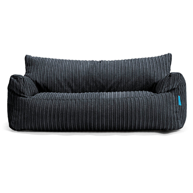 Josephine Kinderzitzak Bank 1-5 jaar oud - Corduroy Zwart 01