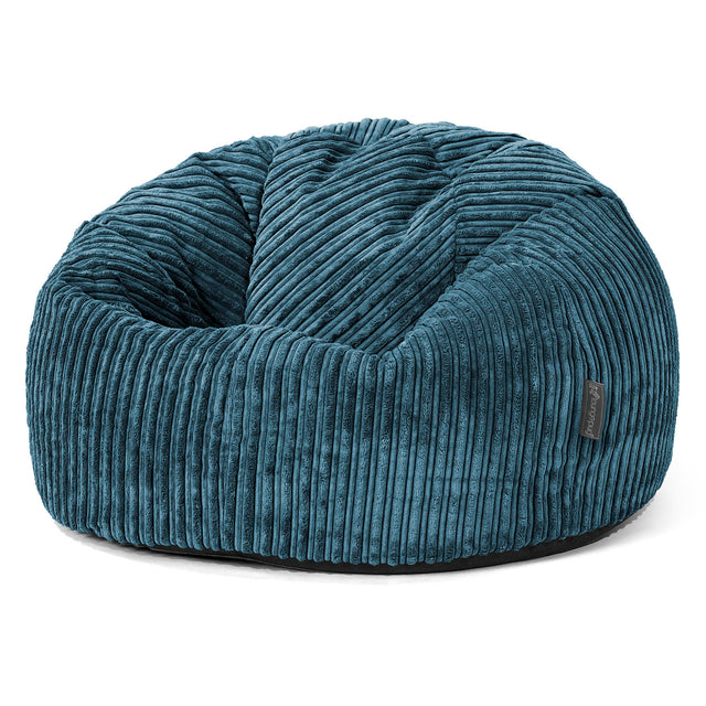 Klassieke Zitzak Stoel - Corduroy Marineblauw 01