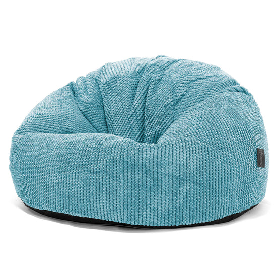 Klassieke Zitzak Stoel - Pompom Petrol 01