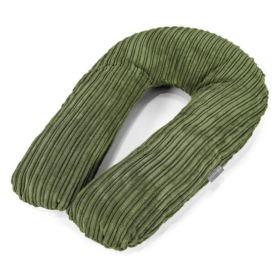 Knuffelkussen - Corduroy Bosgroen 01