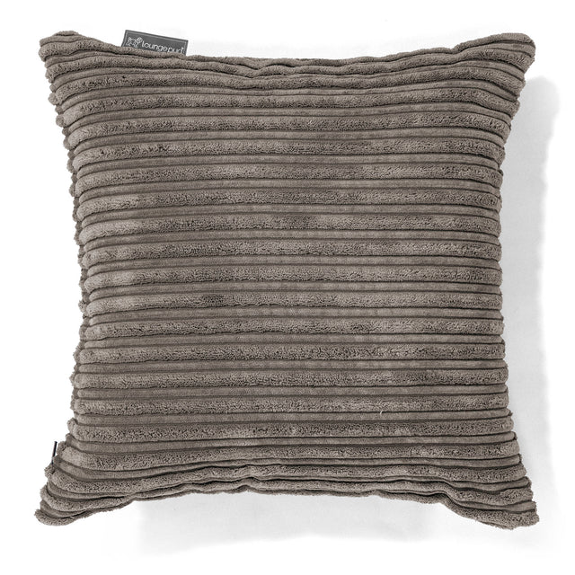 Kussen 47 x 47cm - Corduroy Graphite Grijs 01