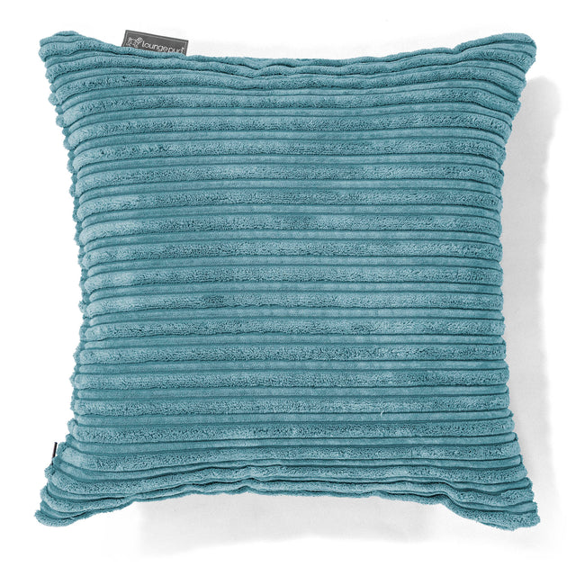 Kussen 47 x 47cm - Corduroy Petrol 01