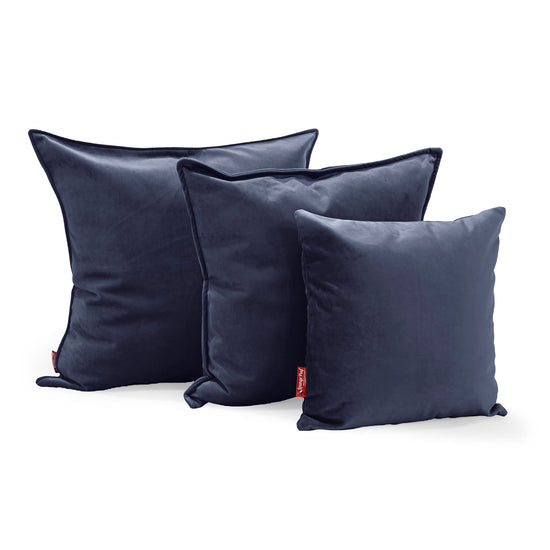 Kussen 47 x 47cm - Fluweel Marineblauw 02