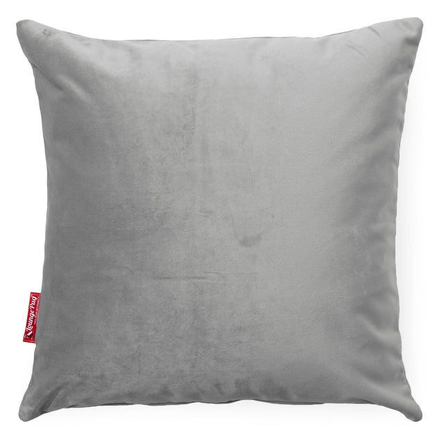 Kussen 47 x 47cm - Fluweel Zilver 01