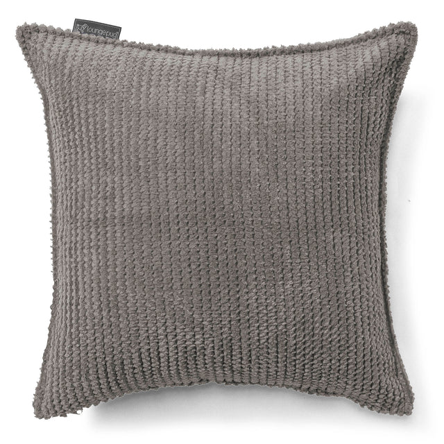 Kussen 47 x 47cm - Pompom Antraciet 01
