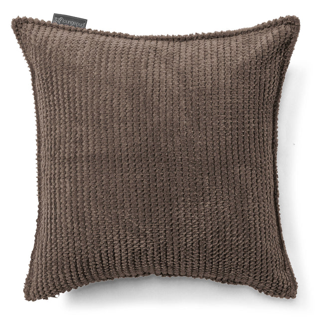 Kussen 47 x 47cm - Pompom Chocolade 01