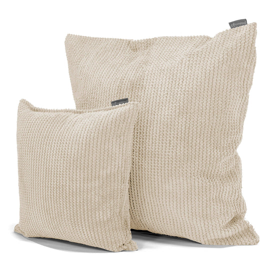 Kussen 47 x 47cm - Pompom Crème 02