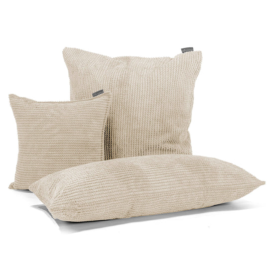 Kussen 47 x 47cm - Pompom Crème 04