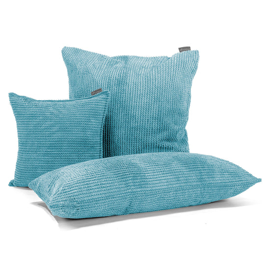 Kussen 47 x 47cm - Pompom Petrol 04