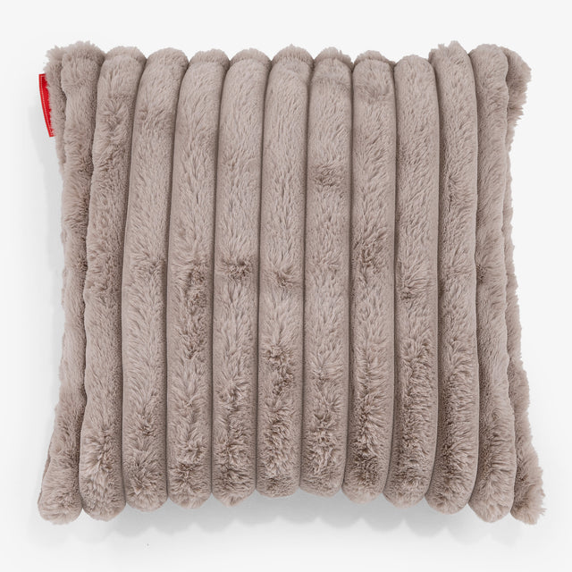 Kussenhoes 47 x 47cm - Ultra Pluche Corduroy Mink 01