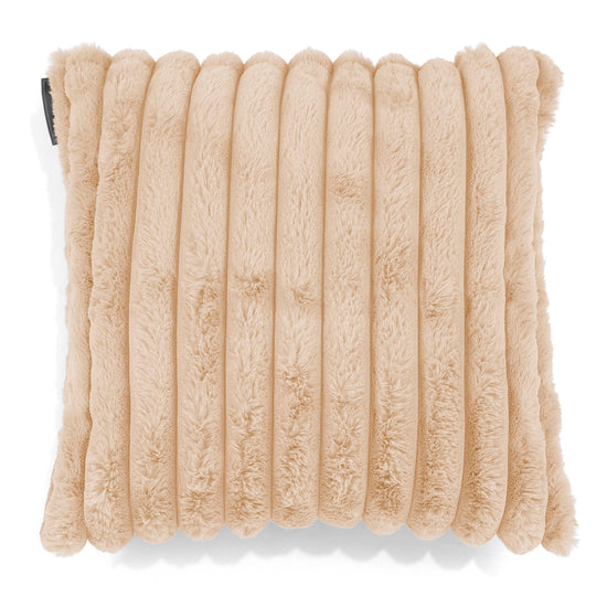 Kussenhoes 47 x 47cm - Ultra Pluche Corduroy Perzik 01