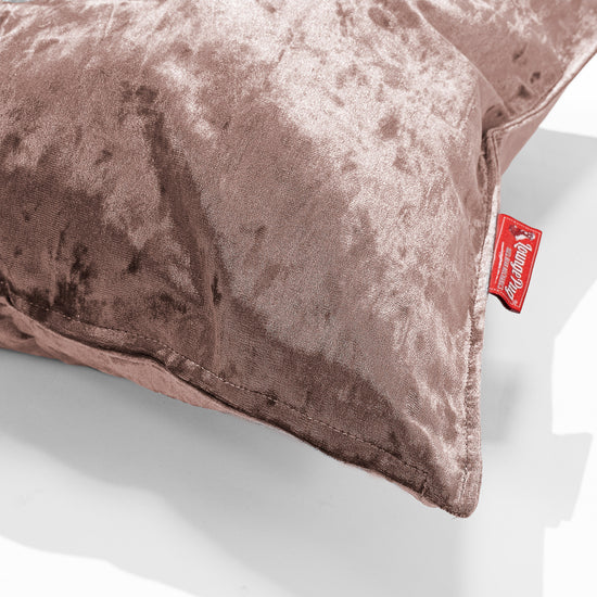 Extra Grote Kussen 70 x 70cm - Vintage Fluwelen Truffle 02