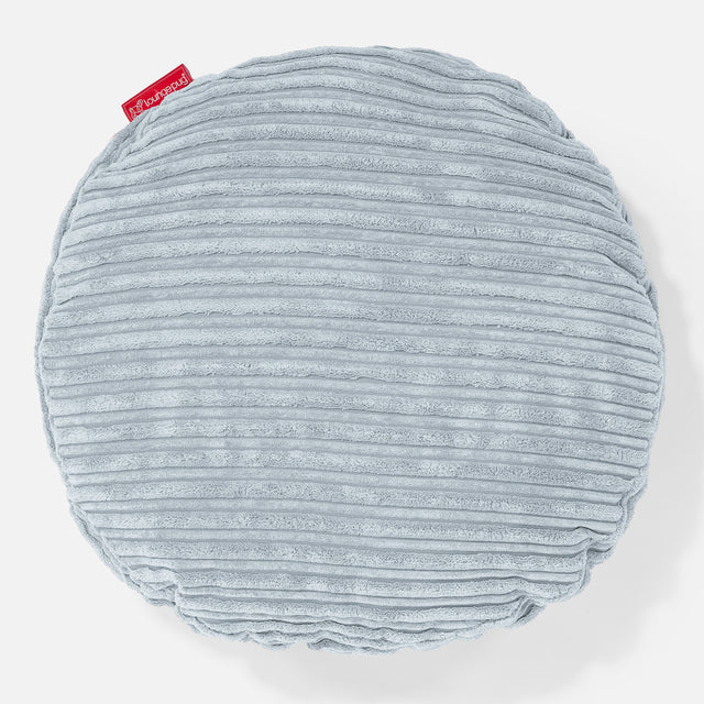 Kussen Rond 50cm - Corduroy Baby Blauw 01