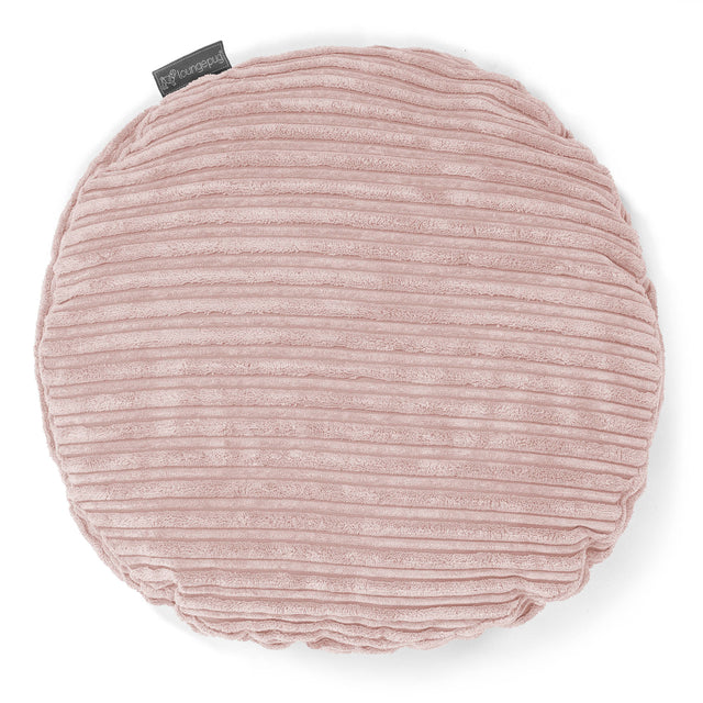 Kussen Rond 50cm - Corduroy Blozen Roze 01