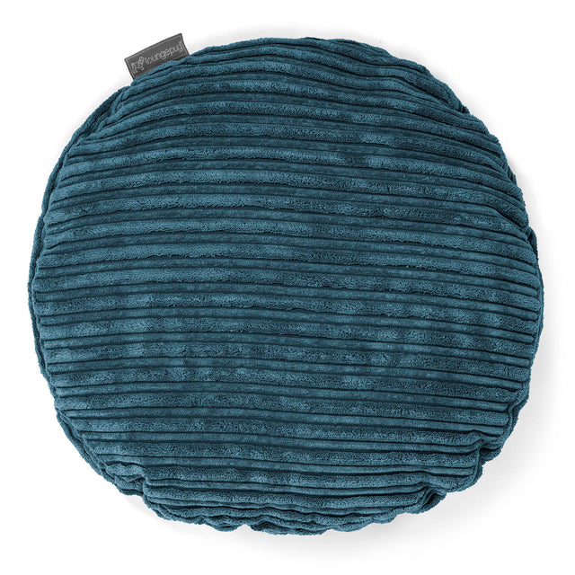 Kussen Rond 50cm - Corduroy Marineblauw 01