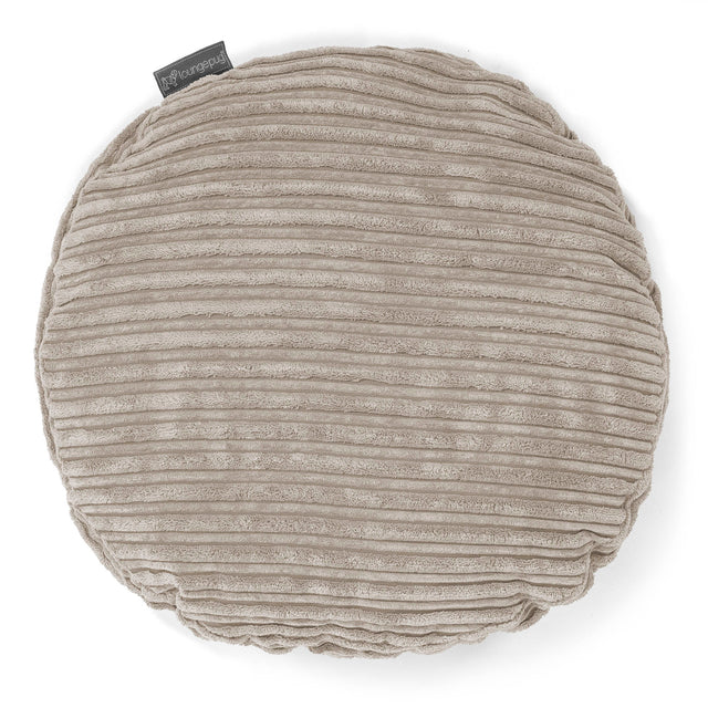 Kussen Rond 50cm - Corduroy Mink 01