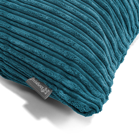 Kussen Rond 50cm - Corduroy Teal 02