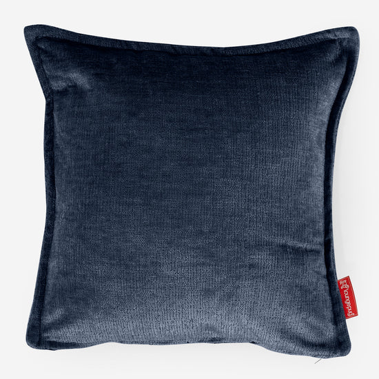Kussenhoes 47 x 47cm - Chenille Marineblauw 01