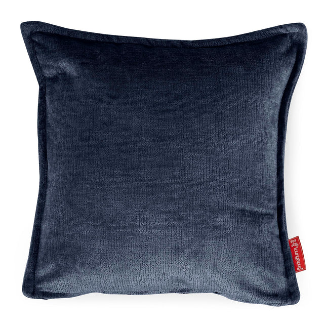 Kussenhoes 47 x 47cm - Chenille Marineblauw 01