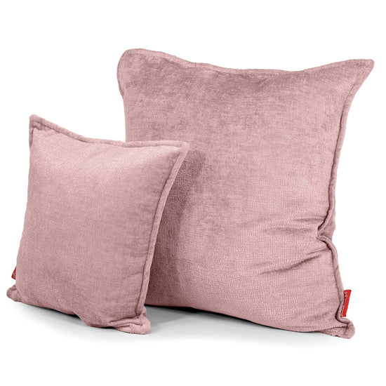 Kussenhoes 47 x 47cm - Chenille Roze 02
