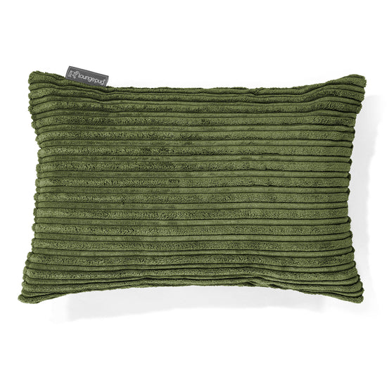 Langwerpige Kussenhoes 35 x 50cm - Corduroy Bosgroen 01