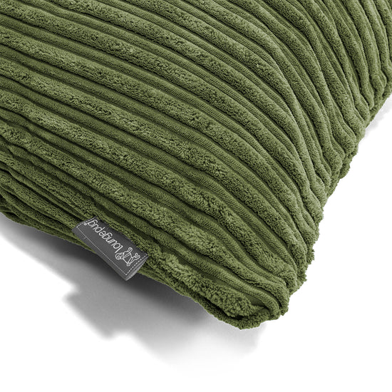Langwerpige Kussenhoes 35 x 50cm - Corduroy Bosgroen 02