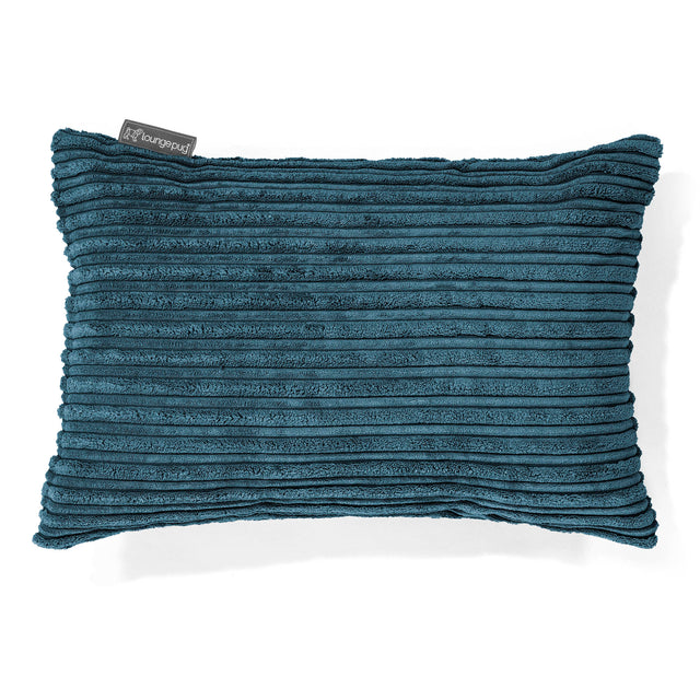 Langwerpige Kussen 35 x 50cm - Corduroy Marineblauw 01