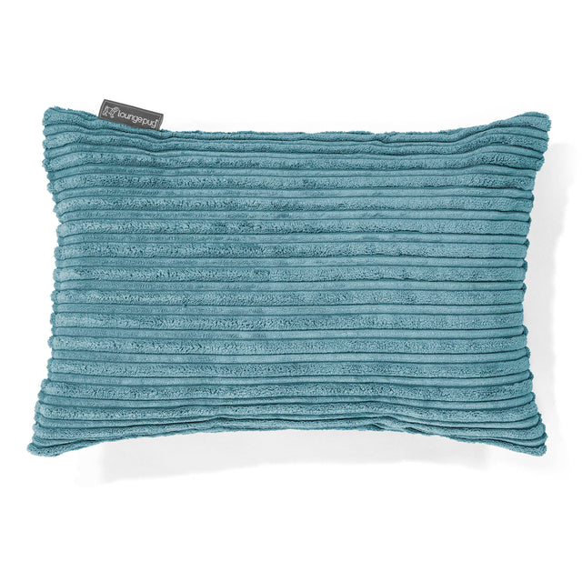 Langwerpige Kussen 35 x 50cm - Corduroy Petrol 01
