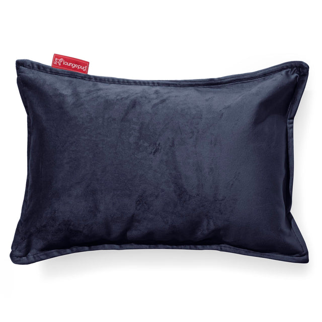 Langwerpige Kussen 35 x 50cm - Fluweel Marineblauw 01